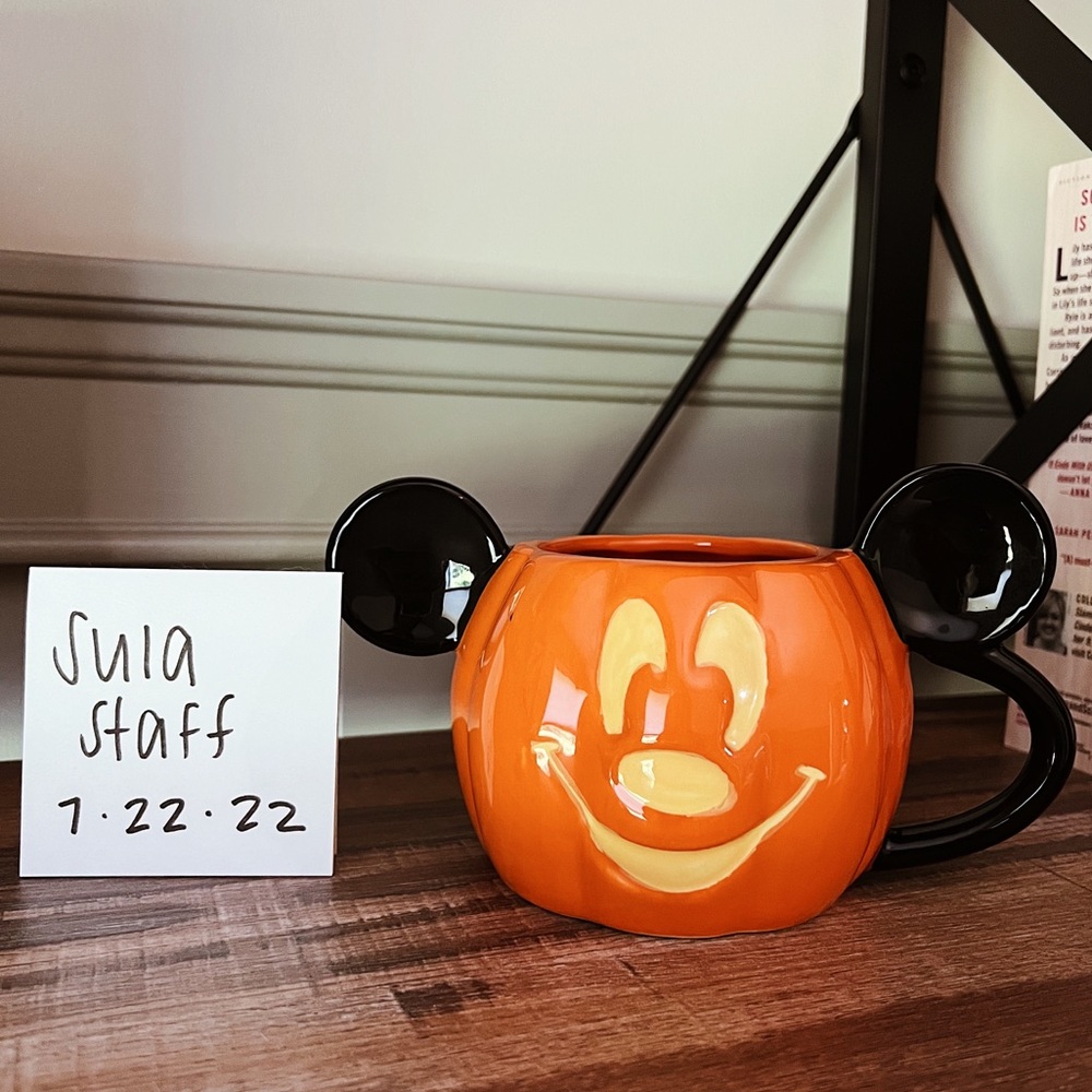 HTF Mickey Mouse Jack-O-Lantern Halloween Mug | Disney Halloween Mug
